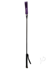 Rouge Long Riding Crop Slim Tip 24 Pur