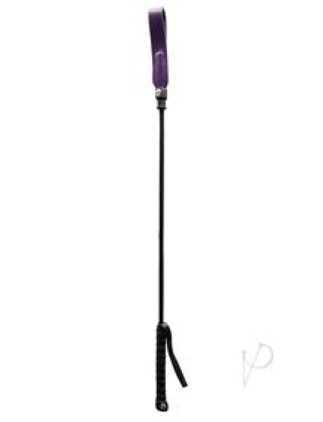 Rouge Long Riding Crop Slim Tip 24 Pur