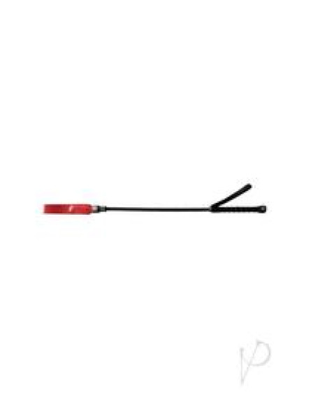Rouge Short Riding Crop Slim Tip 20 Red Rouge Short Riding Crop Slim Tip 20 Red