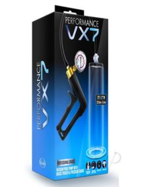 Performance Vx7 Vacuum Penis Pump Clear