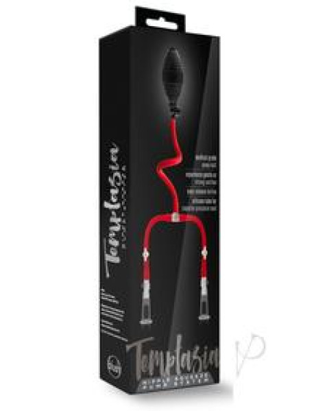 Temptasia Nipple Squeeze Pump Red