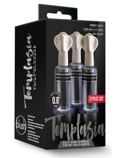 Temptasia Clit and Nipple Twist Set Clr