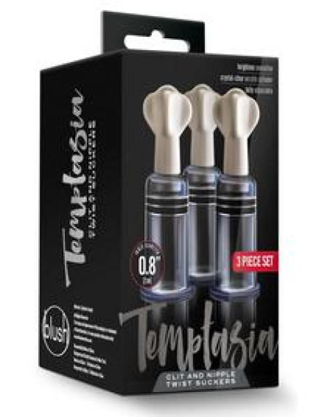 Temptasia Clit and Nipple Twist Set Clr