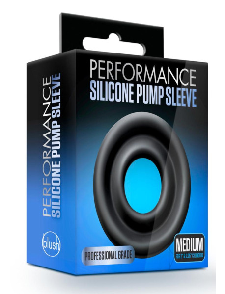 Performance Silicone Pump Sleeve Md Blk