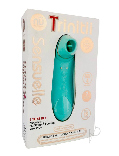 Sensuelle Trinitii Suction Tongue E-blue