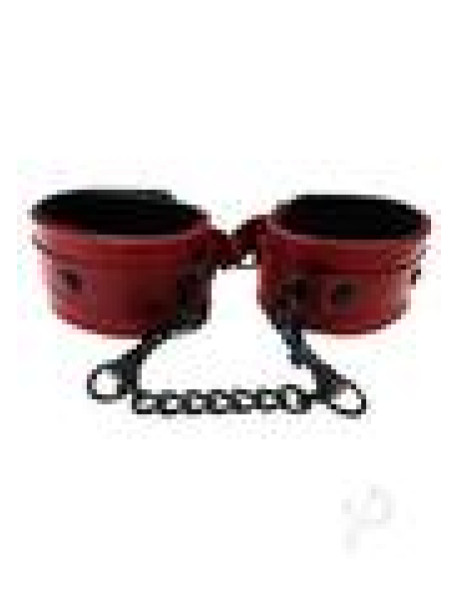 Rouge Anaconda Wrist Cuff Burg/blk