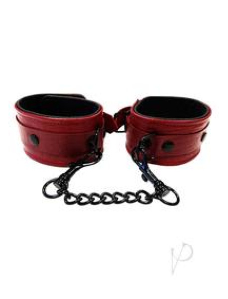 Rouge Anaconda Ankle Cuff Burg/blk