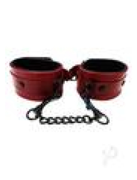 Rouge Anaconda Ankle Cuff Burg/blk
