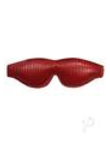 Rouge Anaconda Padded Blindfold Burg/blk