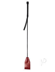 Rouge Anaconda Riding Crop Cuff Burg/blk