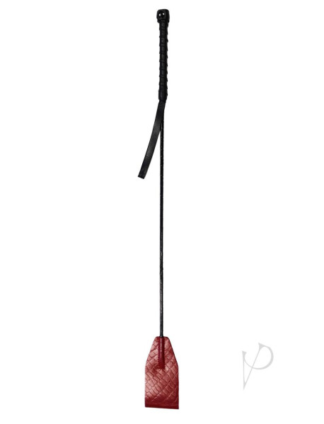 Rouge Anaconda Riding Crop Cuff Burg/blk