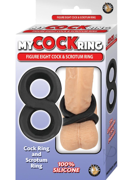 My Cockring Figure Eight Cock and Scrotum