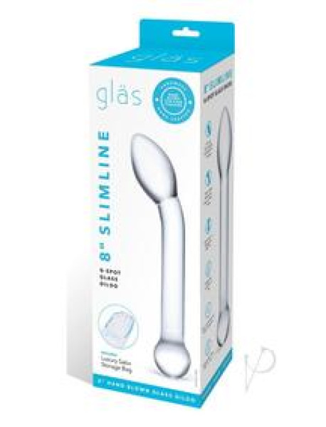 Slimline G Spot Glass Dildo 8