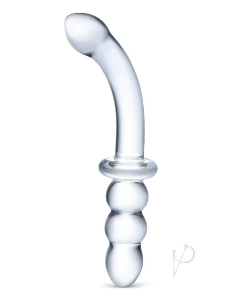 Ribbed G Spot Glass Dildo 8