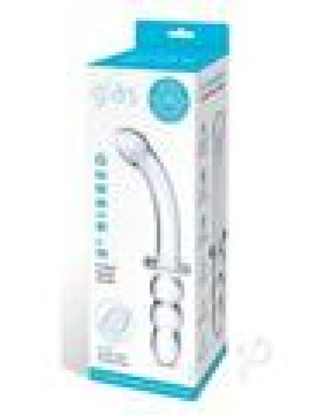 Ribbed G Spot Glass Dildo 8