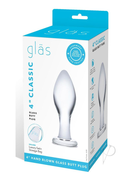 Classic Glass Butt Plug 4