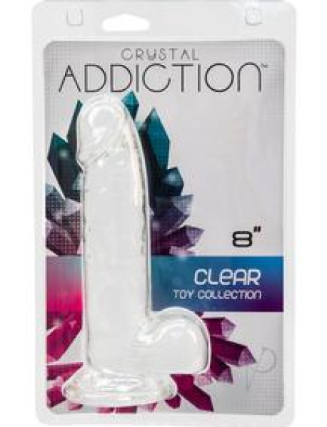 Addiction Crystal Dong 8 Clear Addiction Crystal Dong 8 Clear