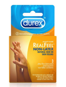 Durex Avanti Real Feel 3pk Durex Avanti Real Feel 3pk