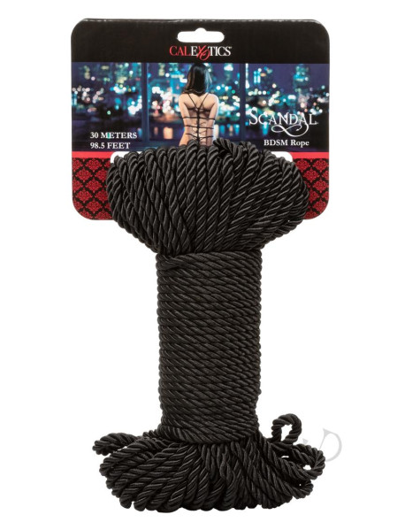 Scandal Bdsm Rope 30m Black