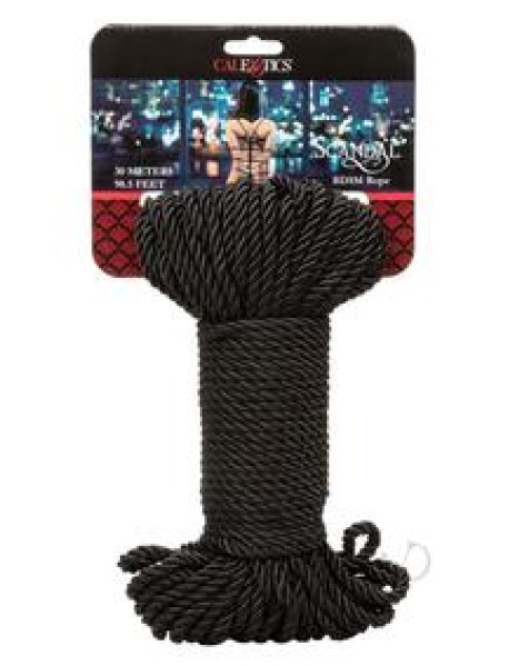 Scandal Bdsm Rope 30m Black Scandal Bdsm Rope 30m Black