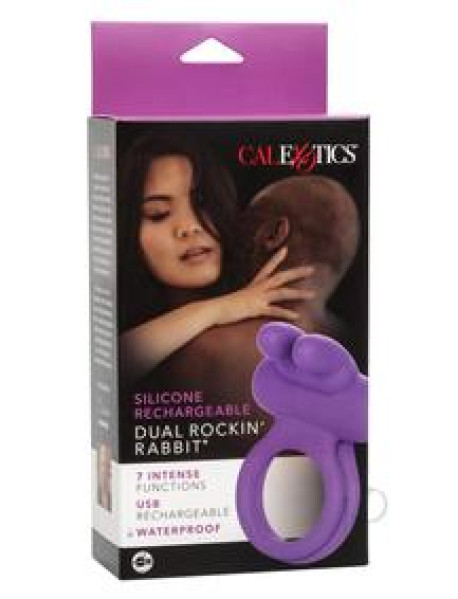 Silicone Recharge Dual Rockin Rabbit Enh