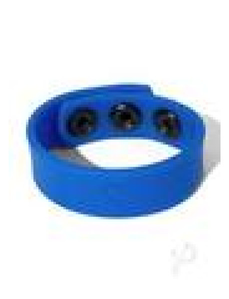 Boneyard Silicone Cock Strap Blue