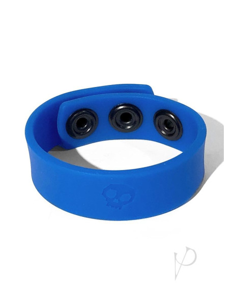 Boneyard Silicone Cock Strap Blue