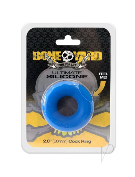 Boneyard Ultimate Silicone Ring Blue