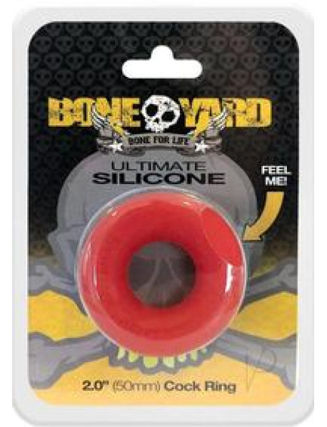 Boneyard Ultimate Silicone Ring Red Boneyard Ultimate Silicone Ring Red