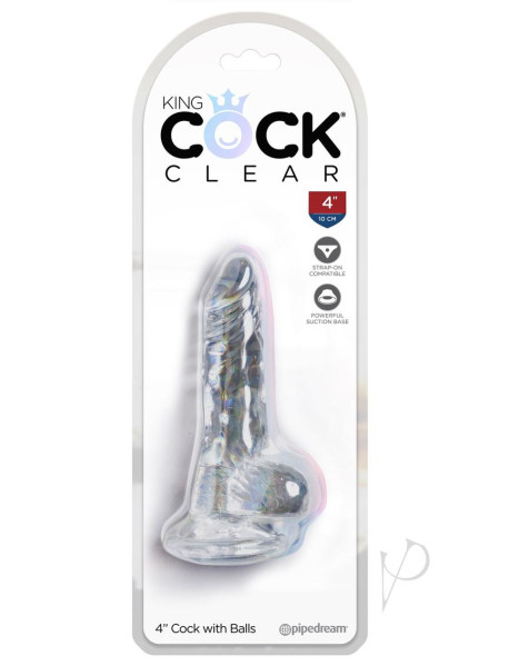Kc 4 Cock W/balls Clear