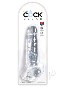 Kc 8 Cock W/balls Clear