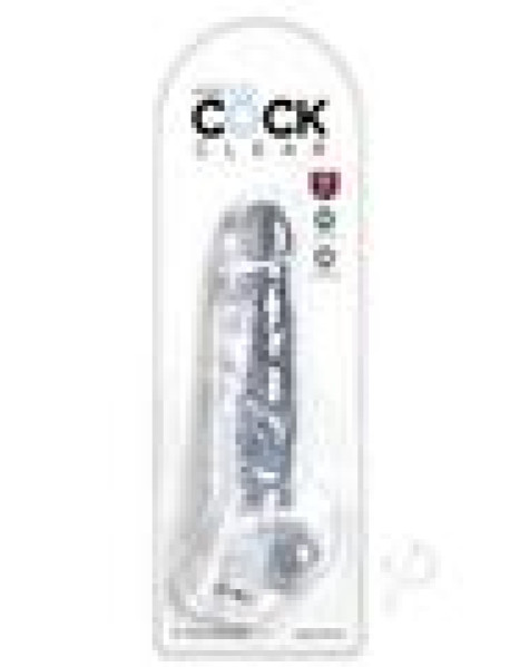 Kc 8 Cock W/balls Clear Kc 8 Cock W/balls Clear