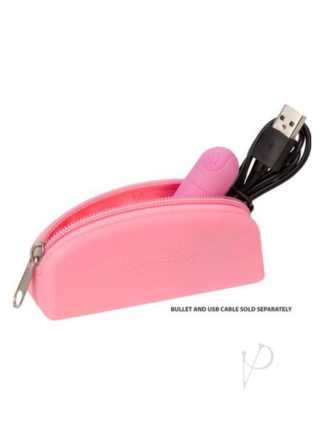 Powerbullet Silicone Storage Bag Pink