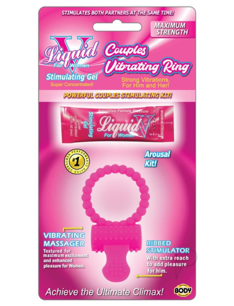 Liquid V Couples Vibrating Ring Kit