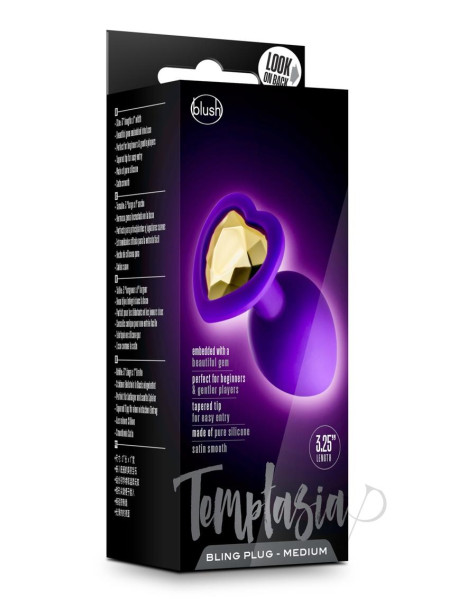 Temptasia Bling Plug Md Purple