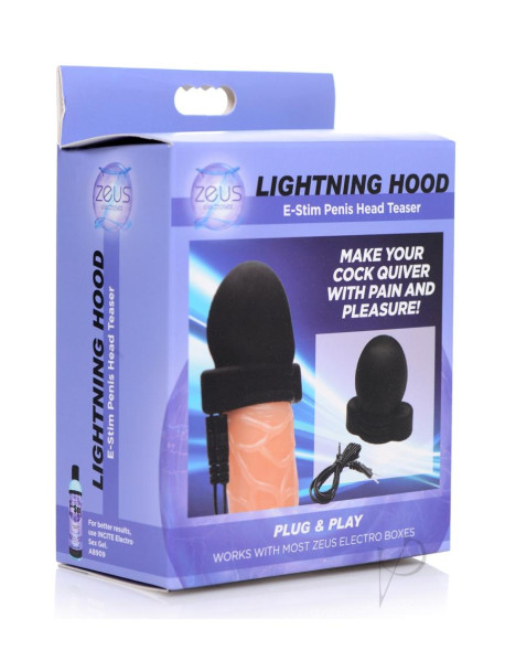 Zeus Lightning Hood Penis Head Tease