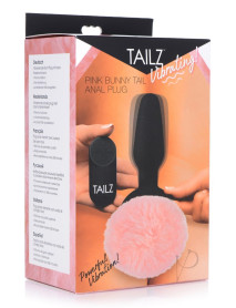 Tailz Vibrating Bunny Tail Pink