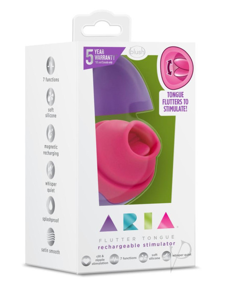 Aria Flutter Tongue Purple