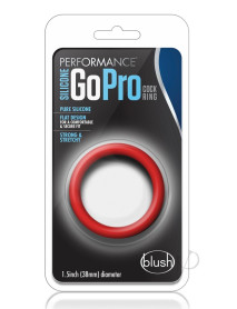 Performance Silicone Go Pro Cockring Red