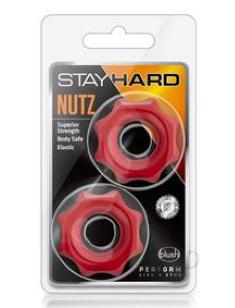 Stay Hard Nutz Red