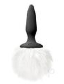 Bunny Tails Mini Anal Plug White