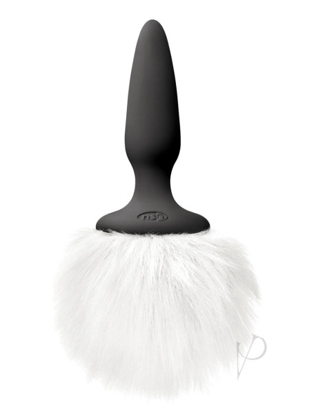 Bunny Tails Mini Anal Plug White Bunny Tails Mini Anal Plug White