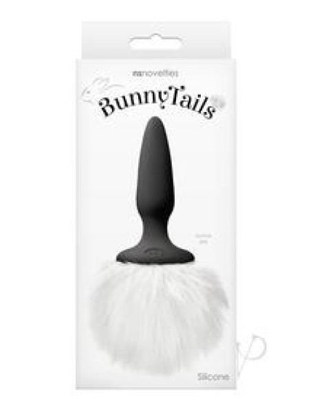 Bunny Tails Mini Anal Plug White Bunny Tails Mini Anal Plug White