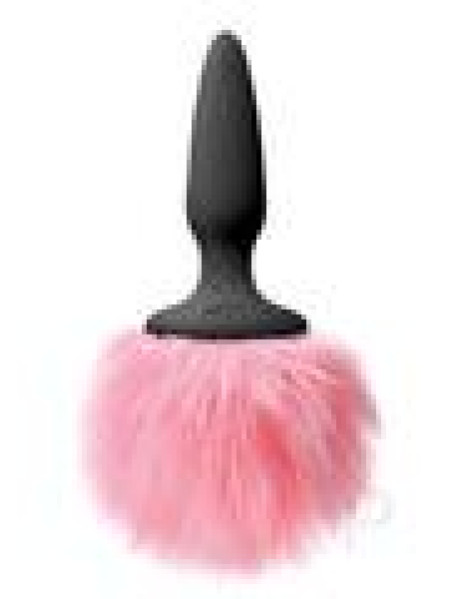 Bunny Tails Mini Anal Plug Pink