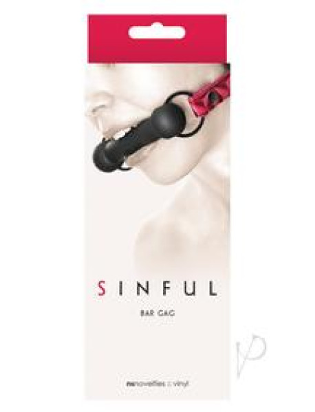 Sinful Bar Gag Pink