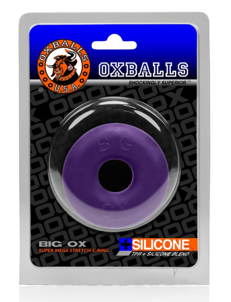 Big Ox Cockring Eggplant Ice