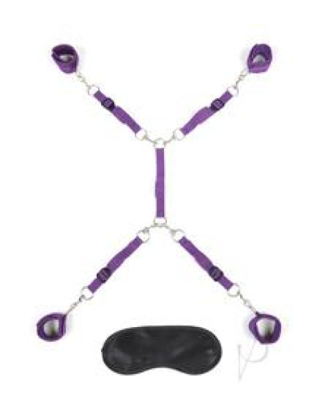 Lux F Bed Spreader 7pc Purple