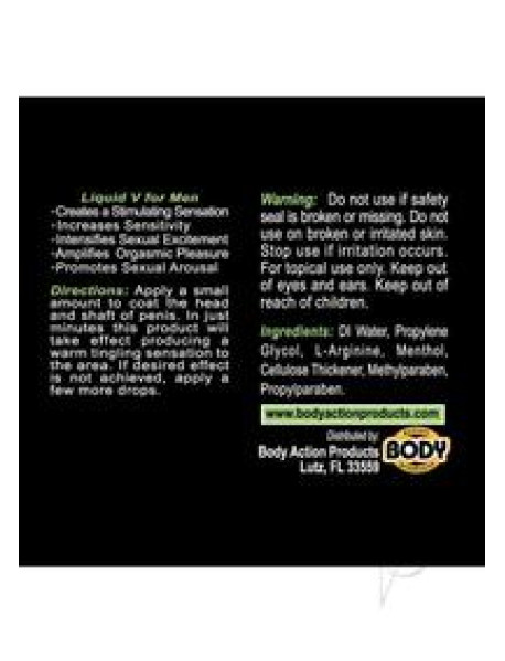 Liquid V For Men 1oz Bottle Liquid V For Men 1oz Bottle