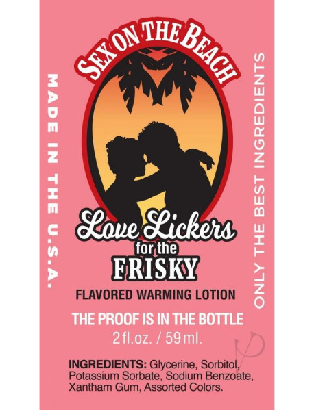 Love Lickers - Sex On The Beach 2oz