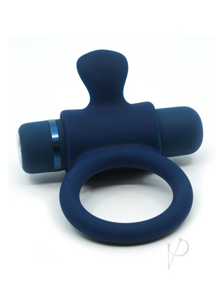 Sensuelle Silicone Bullet Ring 7x Navy B